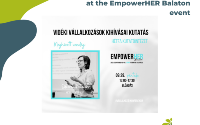 RE-FEM will be introduced at the EmpowerHER Balaton event