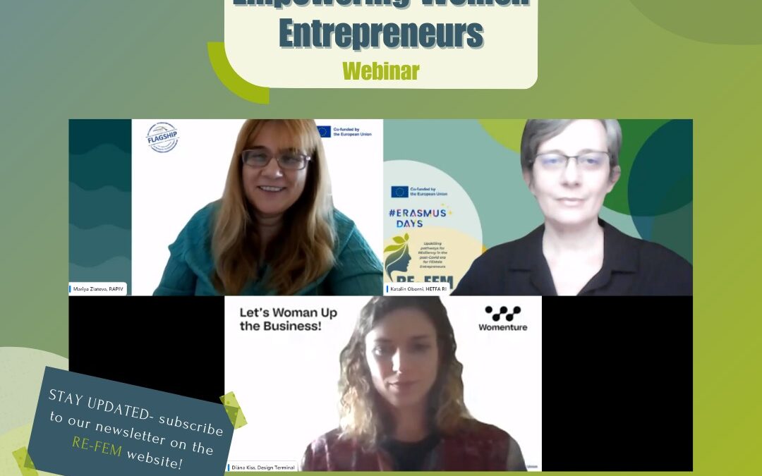 ‘Empowering Women Entrepreneurs: Insights and Lessons Learned from EU-funded Projects’ – Webinar on 2024 Erasmus+ Days